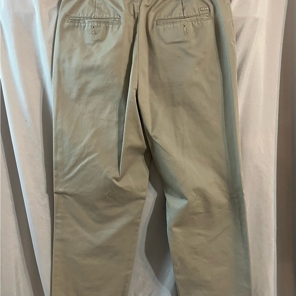 Izod Men's Khaki Dress Pants - Picture 2 of 3